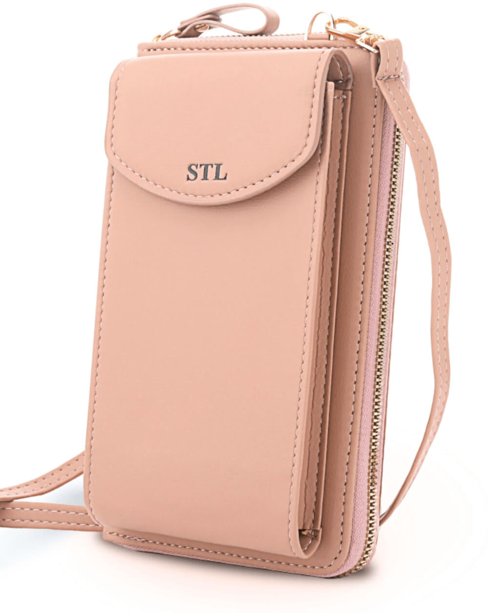 Stylish STL Crossbody Clutch Wallet